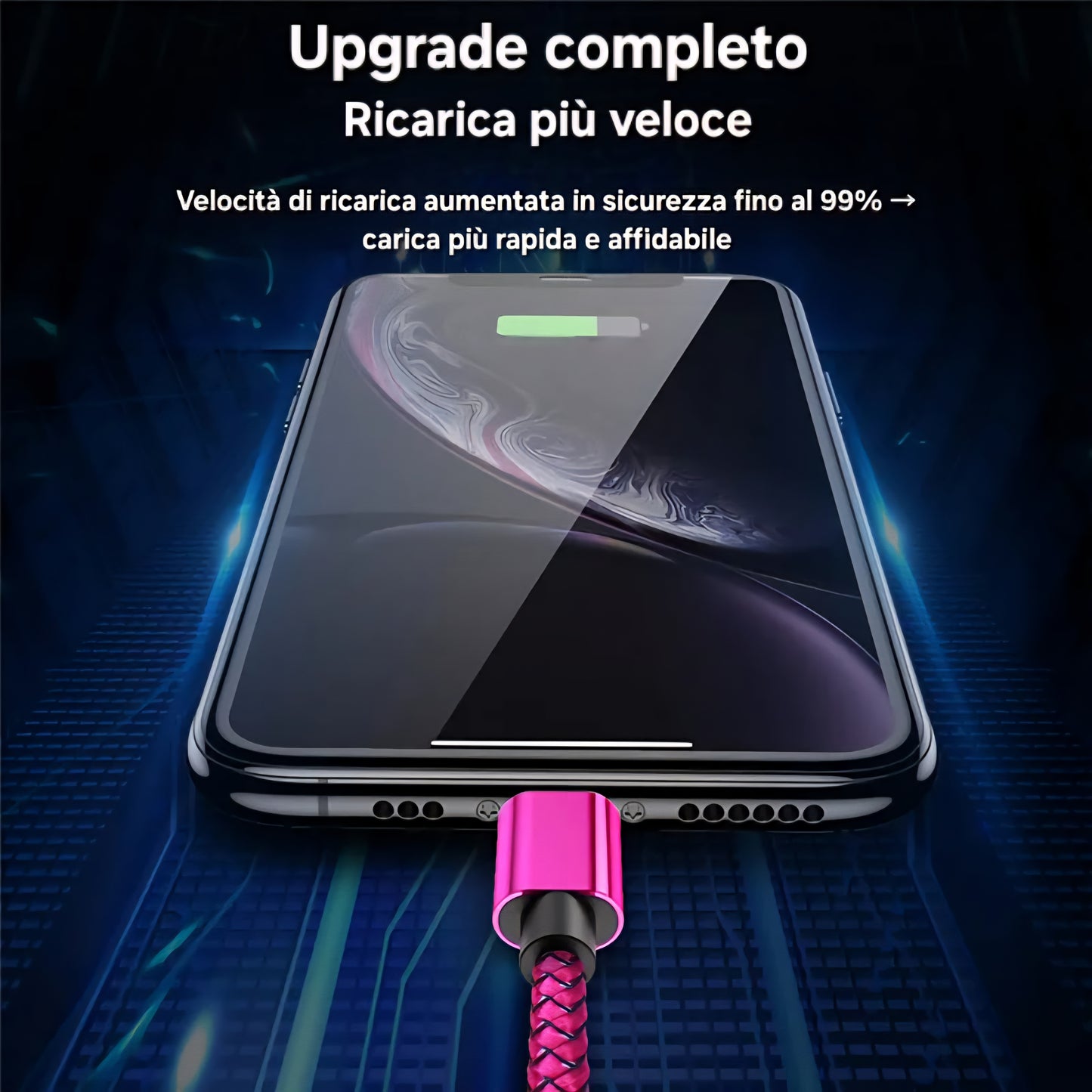 Cavo Universale Musoro – Fast Charging per iPhone & Smartphone